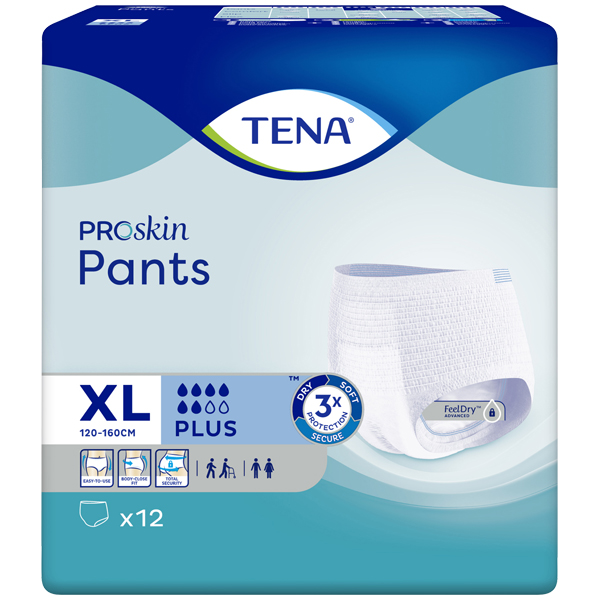 Vorschau: Tena Pants Plus XL - Einweghose online kaufen - Verwendung 1