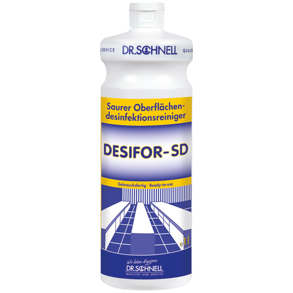 Dr.Schnell Desifor-SD Desinfektionsreiniger 1 Liter Dr.Schnell Desifor-SD Desinfektionsreiniger 1 Liter