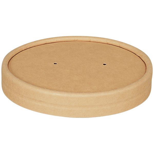 Deckel für Suppenbecher Ø 97 mm Braun (25 Stück) online kaufen - Verwendung 1