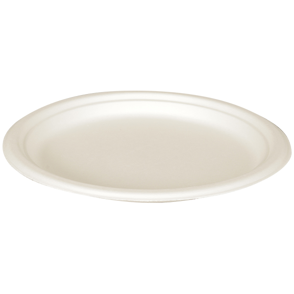 Vorschau: Teller ungeteilt Ø 24 cm Weiß (50 Stück) online kaufen - Verwendung 1