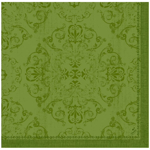 Duni Dunilin®-Serviette 40 x 40 cm Opulent Leaf Green (45 Stück)