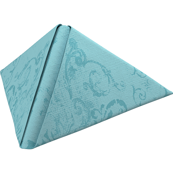 Vorschau: Duni Dunilin®-Serviette 40 x 40 cm Opulent mint blue (45 Stück) online kaufen - Verwendung 2