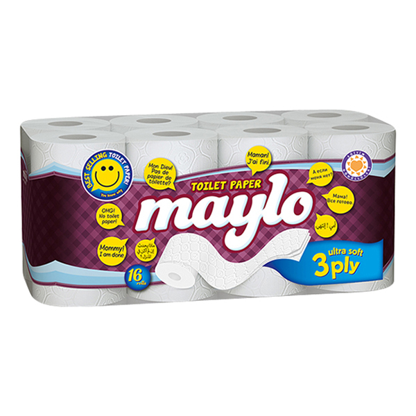 Maylo Toilettenpapier 3lg Maylo Toilettenpapier 3lg