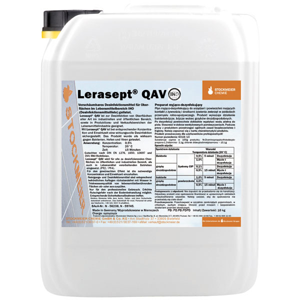 Lerasept® QAV Flächendesinfektion 10 kg