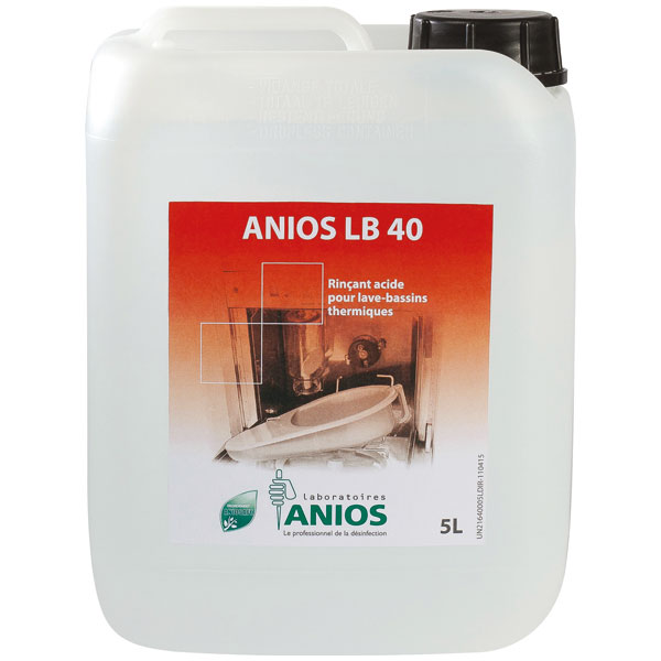 Anios LB 40 2x5l saurer Klarspüler, flüssig online kaufen - Verwendung 1