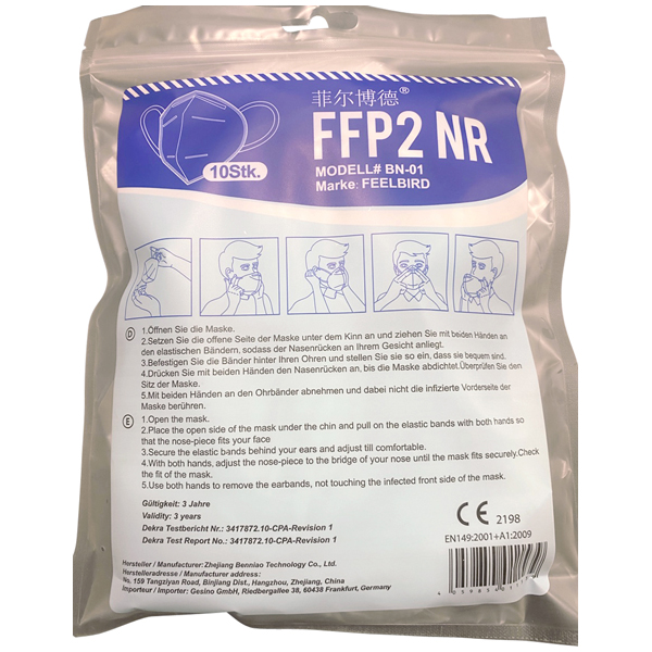 Partikelmaske FFP2 Partikelmaske FFP2