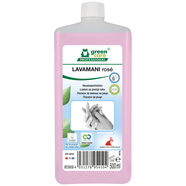 Tana GreenCare Lavamani rosé Handseife 500 ml online kaufen - Verwendung 1