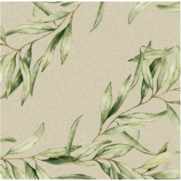 Duni Dunisoft®-Serviette 40 x 40 cm Foliage (60 Stück)