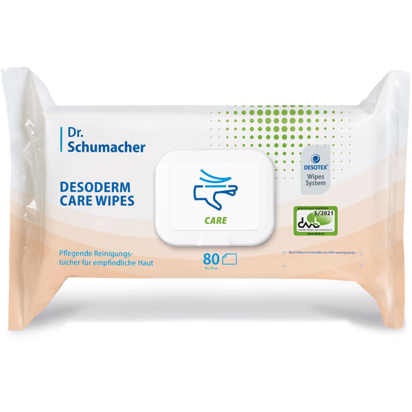 Desoderm Care Wipes 80Tü (12) Feuchtpflegetücher alkohol- u. parfümfrei online kaufen - Verwendung 1