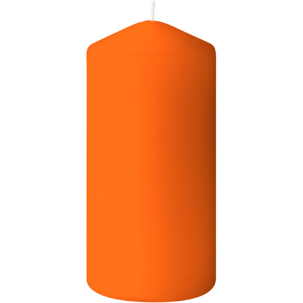 Duni Stumpenkerze matt 150 x Ø 70 mm Sun Orange (6 Stück)