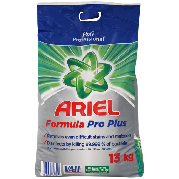 Ariel Formula Pro Plus 13kg Desinfektionsvollwaschmittel VAH-gelistet online kaufen - Verwendung 1