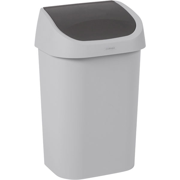 CU Mistral-Swing 25l (4) Abfallbehälter grau/anthrazit PP 325x253x517mm online kaufen - Verwendung 1