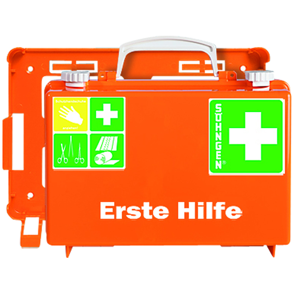 Erste Hilfe Koffer mit Wandhalterung Erste Hilfe Koffer mit Wandhalterung