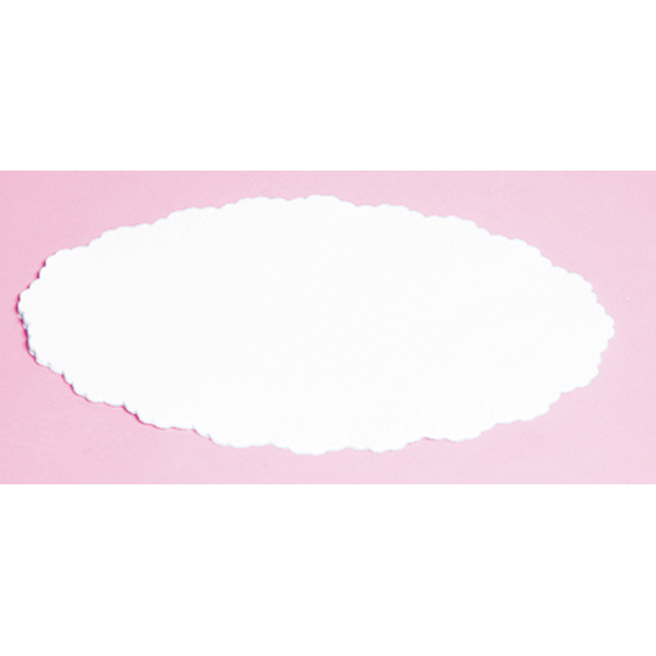 Plattenpapier oval 16 x 24 cm Plattenpapier oval 16 x 24 cm