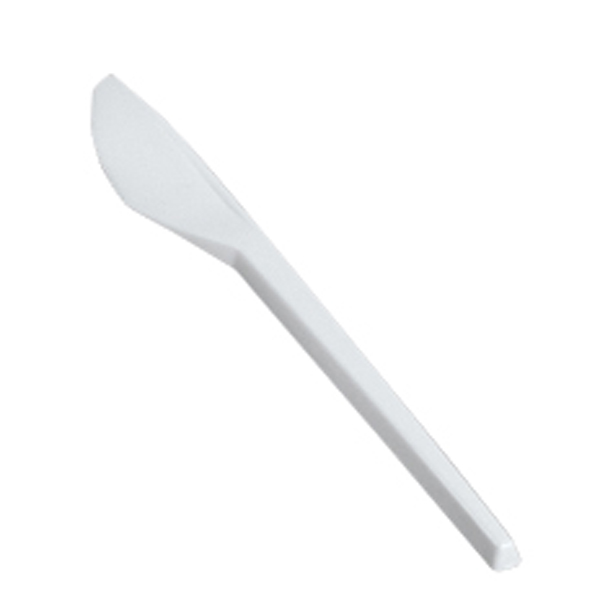 Messer Kunststoff 17,5 cm weiß Produktbild 1 Messer Kunststoff 17,5 cm weiß online kaufen - Verwendung 1