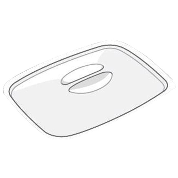 Deckel ungeteilt 254 x 187 mm Transparent (200 Stück) online kaufen - Verwendung 1