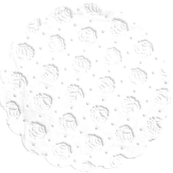 Tassendeckchen rund 9 cm Weiß (500 Stück) Tassendeckchen rund 9 cm Weiß (500 Stück)