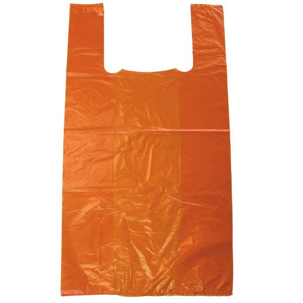 Vorschau: Hemd-Tragetasche 30+18x55 cm Orange (200 Stück) online kaufen - Verwendung 1