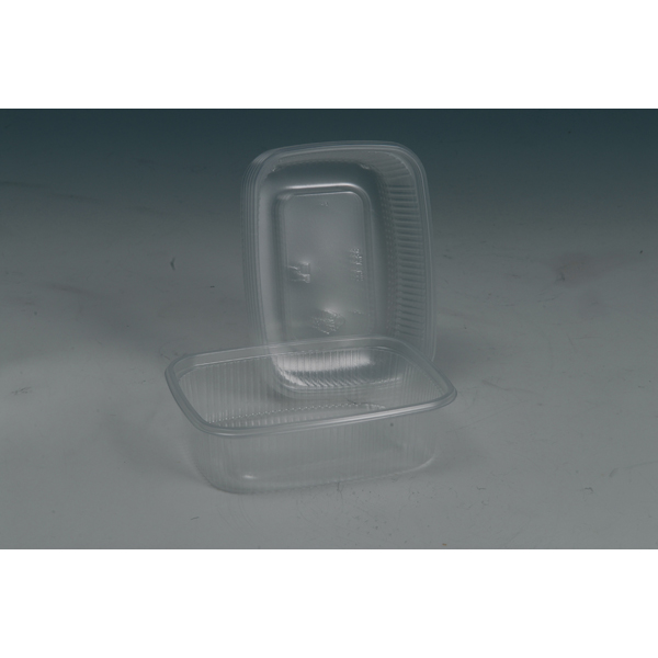Verpackungsbecher 125 ml eckig 108 x 82 mm Verpackungsbecher 125 ml eckig 108 x 82 mm