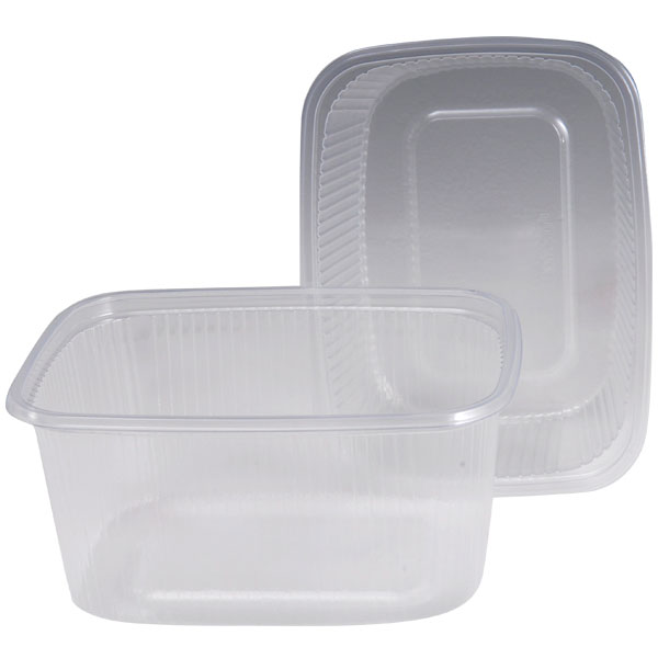 Verpackungsbecher 250 ml eckig 108 x 82 mm Verpackungsbecher 250 ml eckig 108 x 82 mm