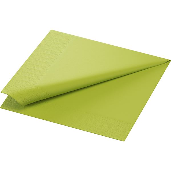 Duni Tissue-Serviette 40 x 40 cm Kiwi (250 Stück) online kaufen - Verwendung 2