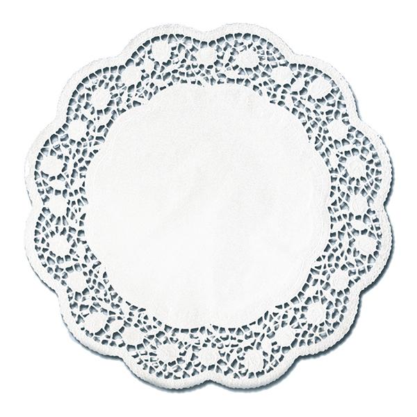 Tortenspitzen rund Dekor: Rose 38 cm Tortenspitzen rund Dekor: Rose 38 cm