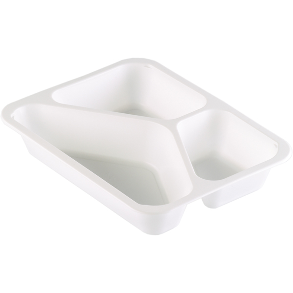 Duni Menüschale 3-geteilt weiß 227x178x40 mm ( 216 Stück ) Duni Menüschale 3-geteilt weiß 227x178x40 mm ( 216 Stück )