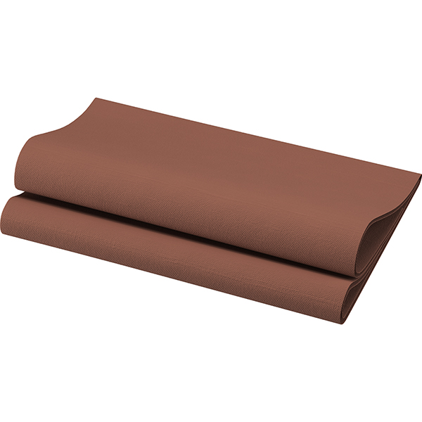 Duni Dunisoft-Servietten 40 x 40 cm chestnut Duni Dunisoft-Servietten 40 x 40 cm chestnut