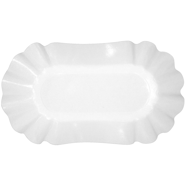 Pappschale beschichtet oval Pappschale beschichtet oval