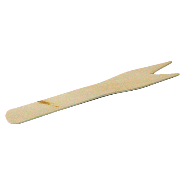 Pommes-Gabel aus Holz - 8,5 cm Pommes-Gabel aus Holz - 8,5 cm