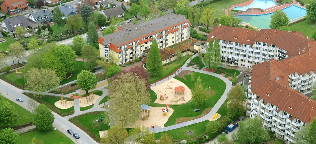 Dr. Becker Neurozentrum Niedersachsen Luftaufnahme 