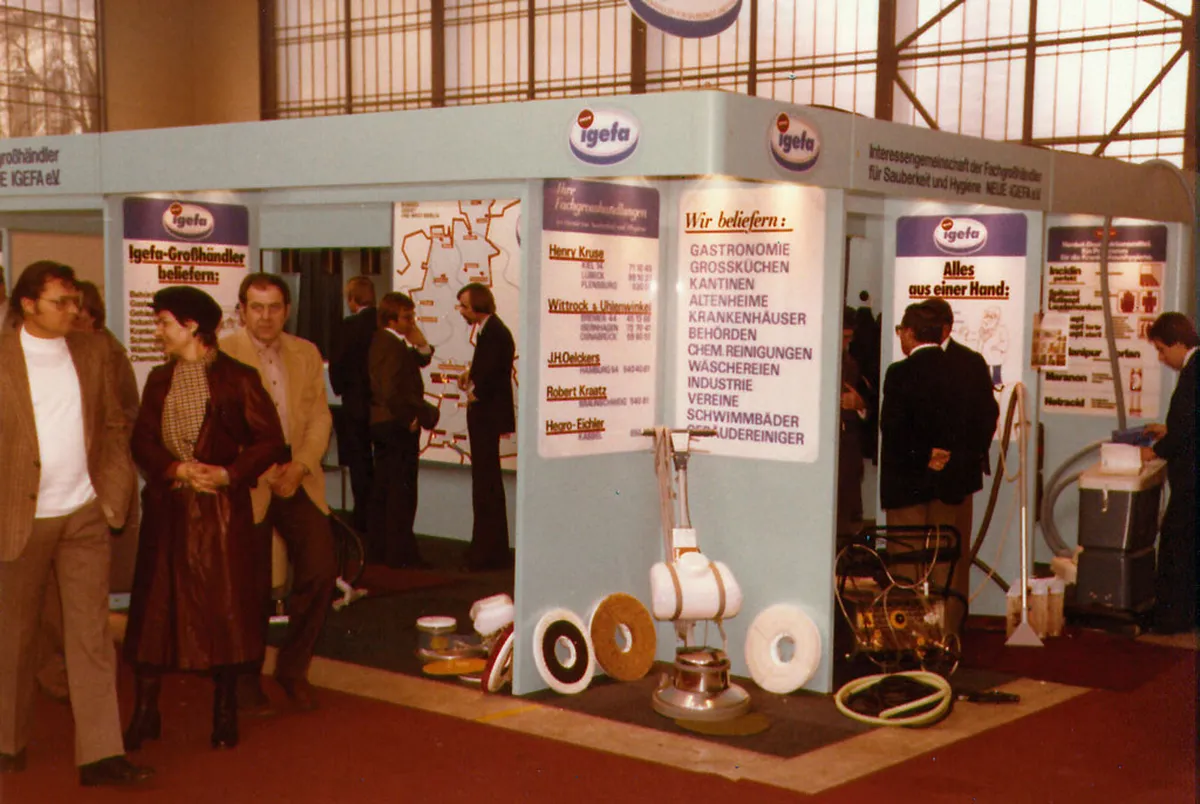 1970er: igefa Messe