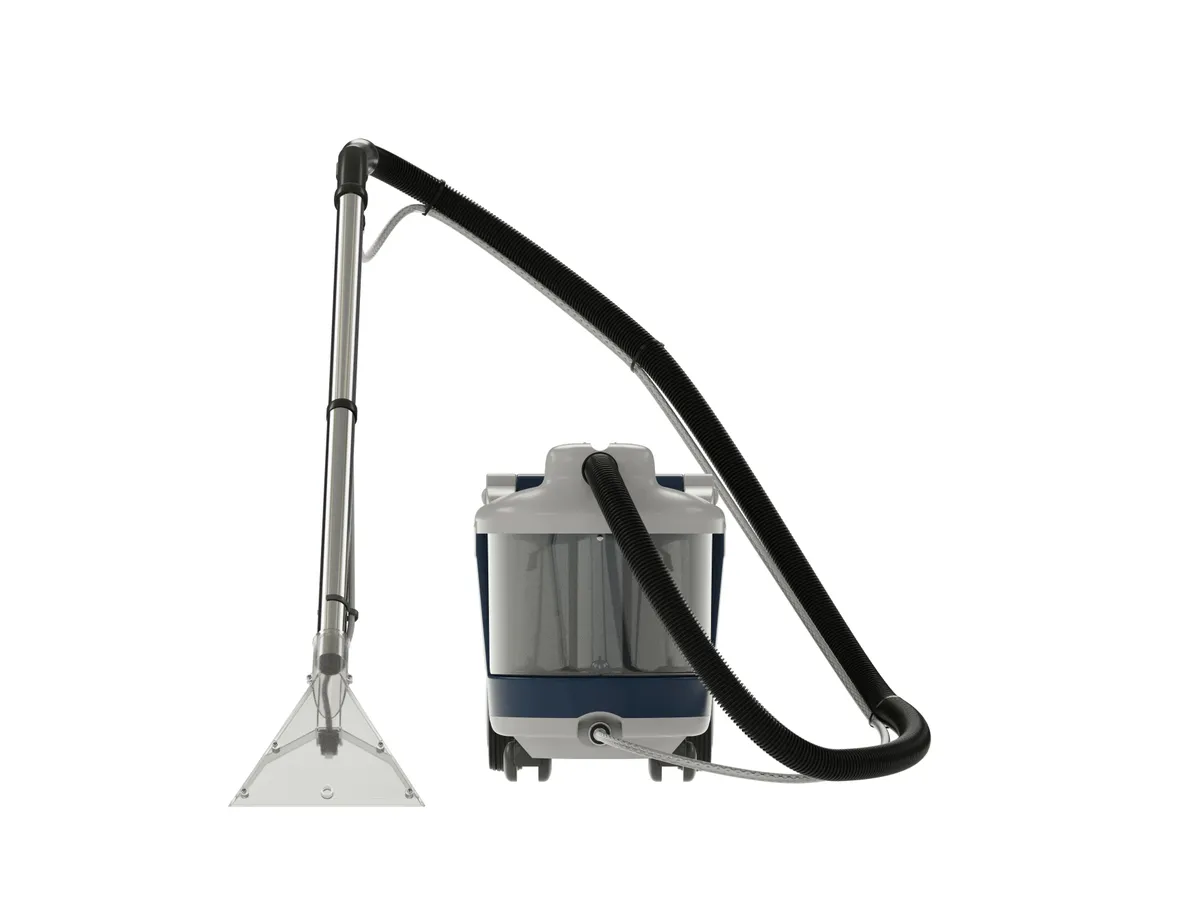 Sprühextraktionsgerät bluematic SPX 11 von vorn mit Handdüse